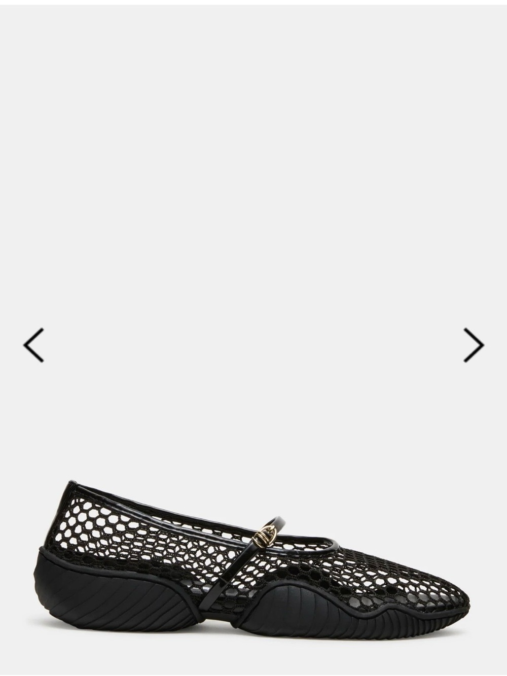 Steve Madden Vickee Black Mesh